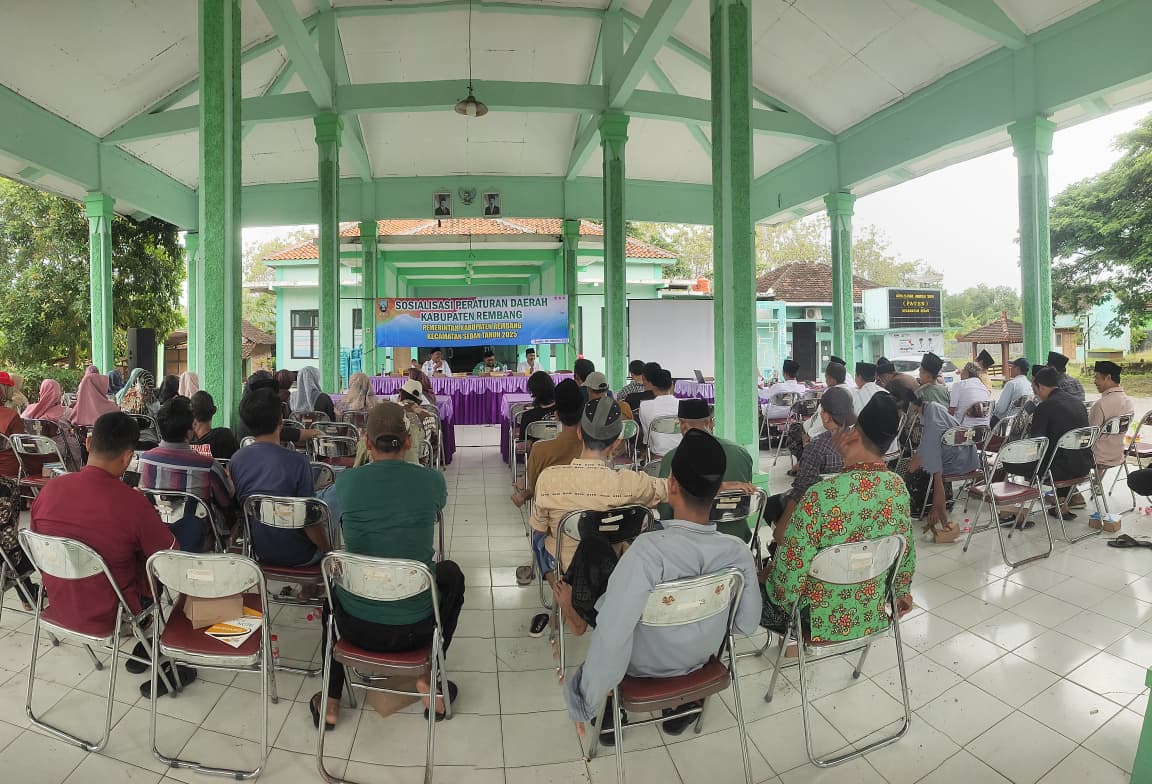 DPRD Kabupaten Rembang Gelar Sosialisasi Perda di Kecamatan Sedan